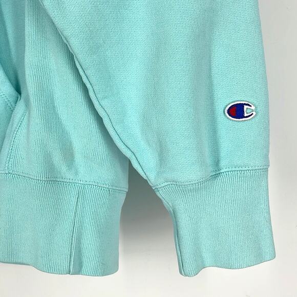 Champion Blue Hoodie Sweater Size XL Cotton Kangaroo Pockets - Picture 12 of 12